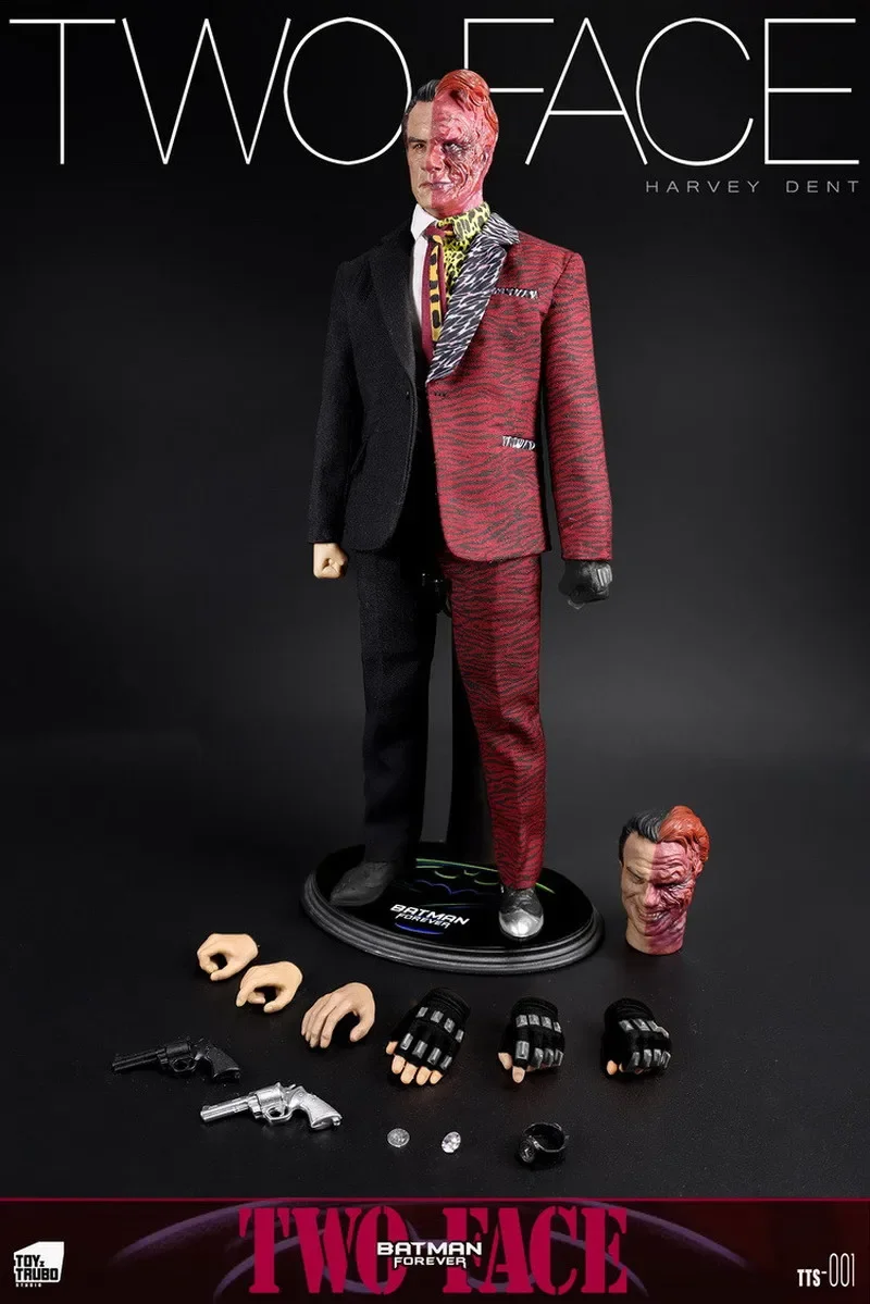 In Stock Toyztrubostudio 1/6  Tts-001 Two-face Action Figure Collection Model Toy Gift