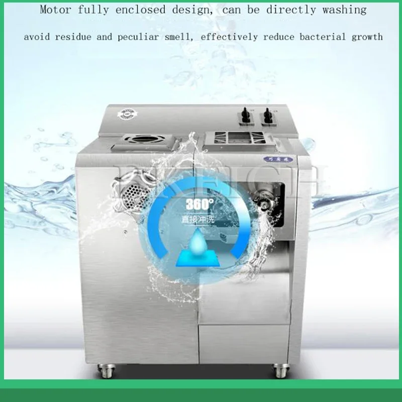 

2025 New Multifunctional Fresh Meat Slicing Mechatronic And Dynamic Meat Mincing And Enema Integrated Machine