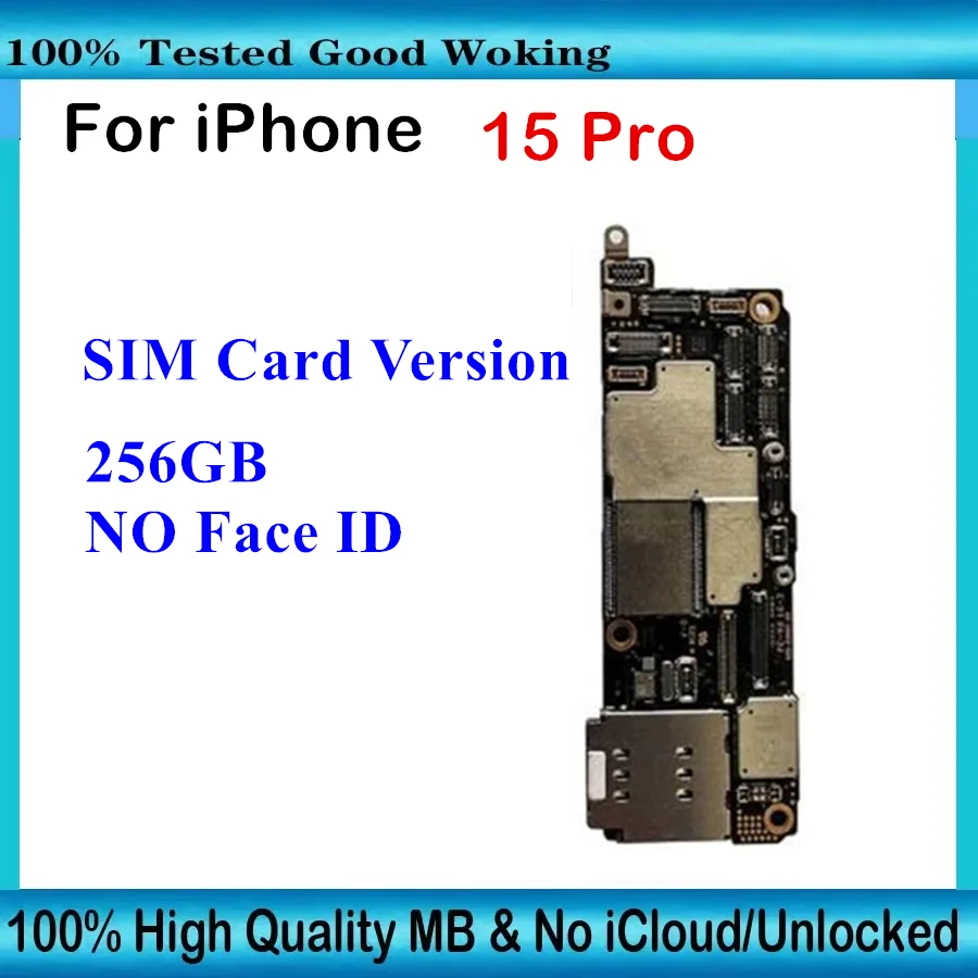 iPhone 15 / 15 プロ / 15 プロマックスマザーボード顔 ID メイン