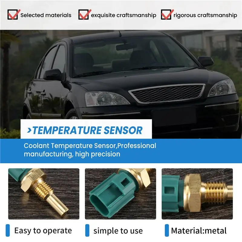 Coolant Temperature Sensor Sender Switch For Ford Mazda Lexus Toyota Pontiac SU4007 8942235010 TX40 Eco-Friendl