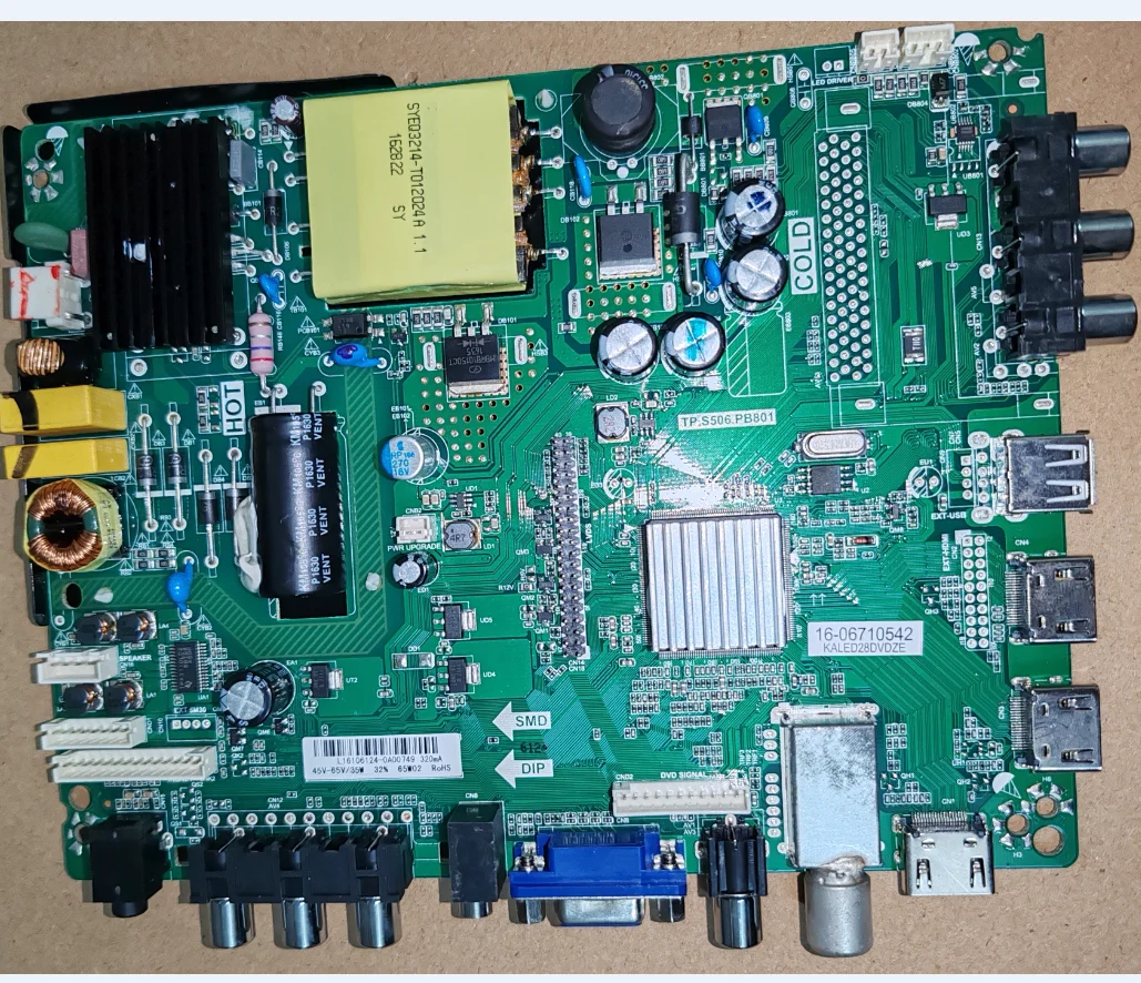 

TP.S506.PB801 LED TV motherboard for 45--63V 35W 320ma