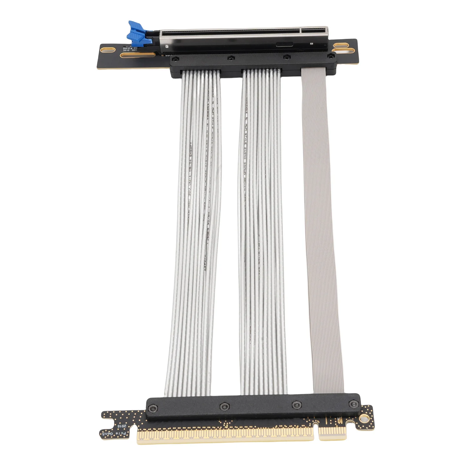 PCIE 5.0 16X Graphics Card Riser Extension Cable for RTX4090 5090 RX8900 RX7900XTX 128GB/s Flexible Gen 5 Extender Riser Cable