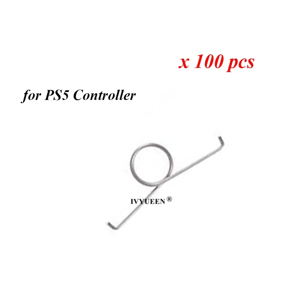 IVYUEEN 100 pcs R2 L2 Trigger Buttons Springs for Dualshock 4 5 PS5 PS4 DS4 Pro Slim Controller Spring JDM 001 010 011 030 040