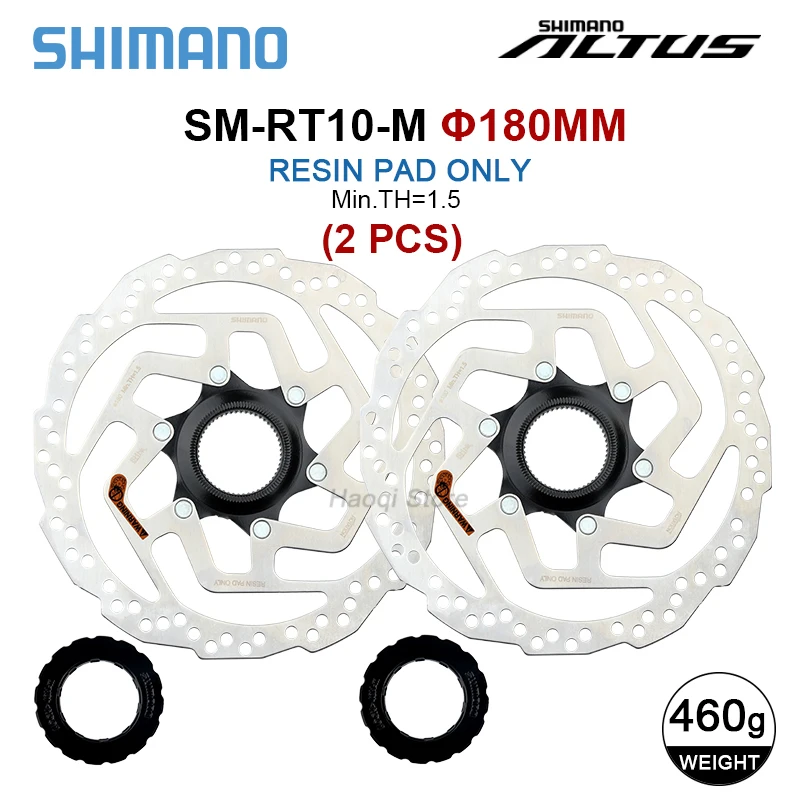 Shimano-接続されたディスクブレーキローター,160/180mm,6本のボルト