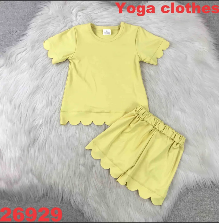 New Arrive Baby Girls Yoga Clothes Outfits