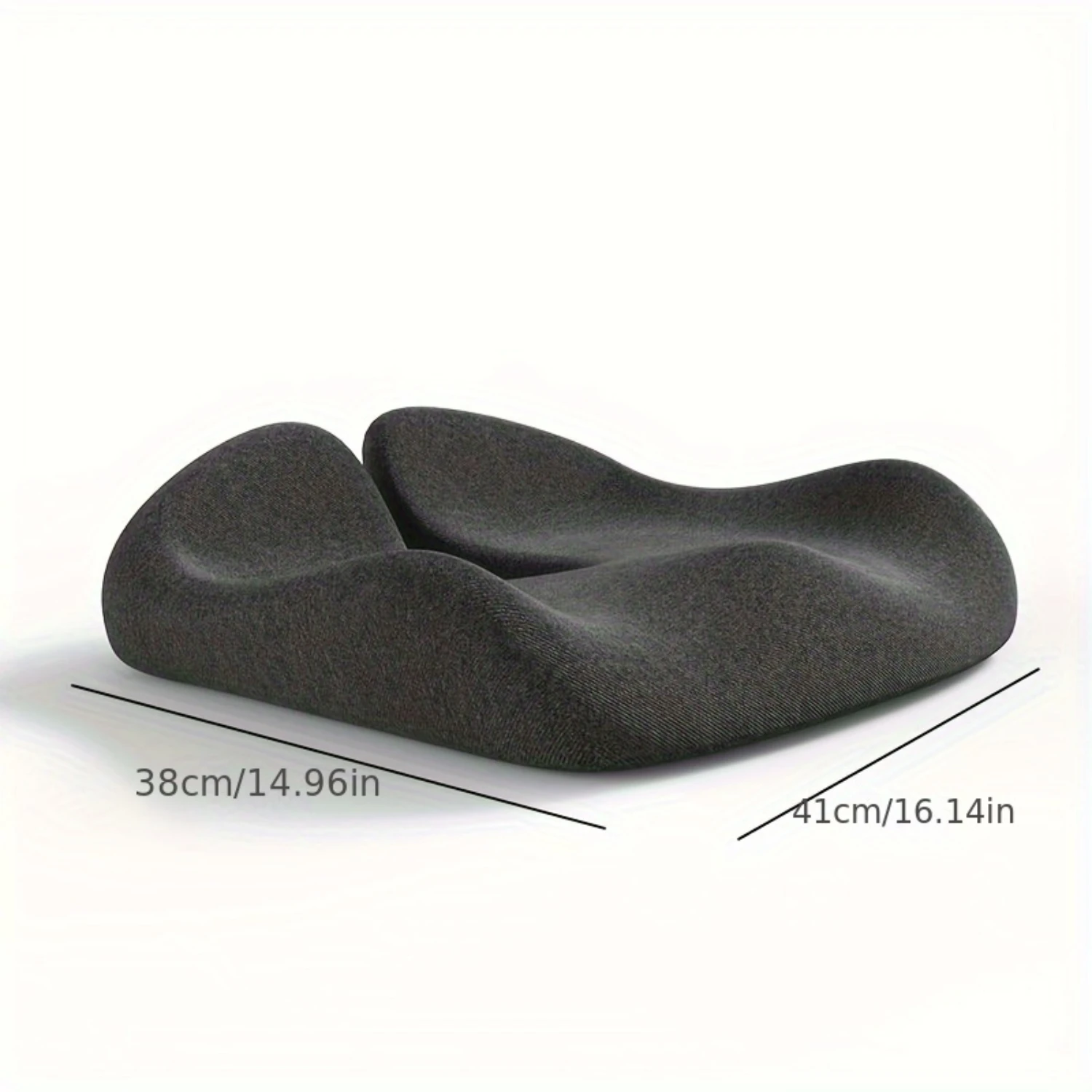 

Эргономичная подушка для сиденья из пены с эффектом памяти для офисных стульев — толстая, дышащая и охлаждающая гелевая подушка для комфортного сидения