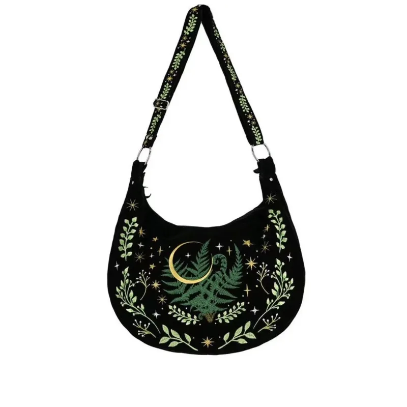 Embroidered Armpit Bag Vintage Large Capacity Crossbody Bags for Women Shoulder Bags Purse and Handbags Designer Bags Сумка Sac