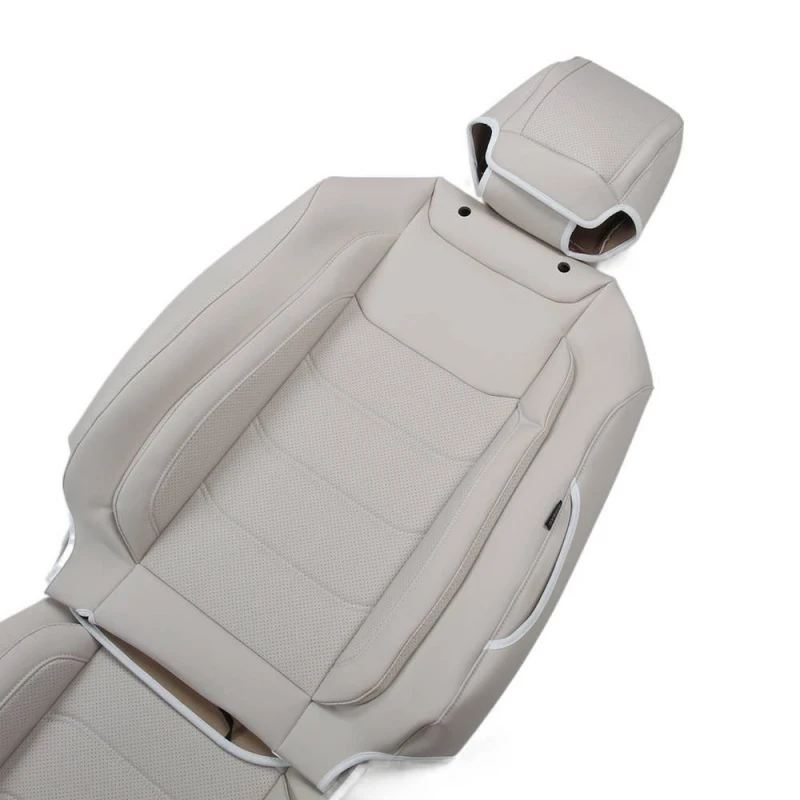 

Luxury Design Custom Size Full Surround Car Seat Cover Nappa Leather for 2005-2026