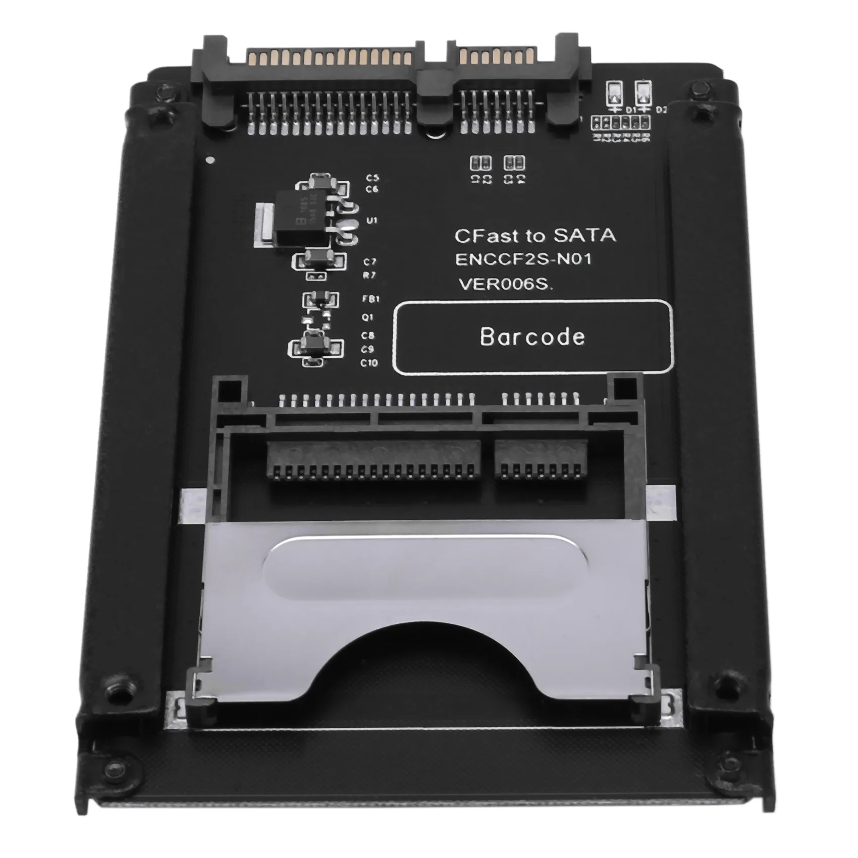 Cfast to Sata3.0 하드 디스크 어댑터 카드, Sata 22 핀 to Cfast 카드 어댑터, 2.5 인치 하드 디스크 케이스, Ssd HDD Cfast 카드 읽기