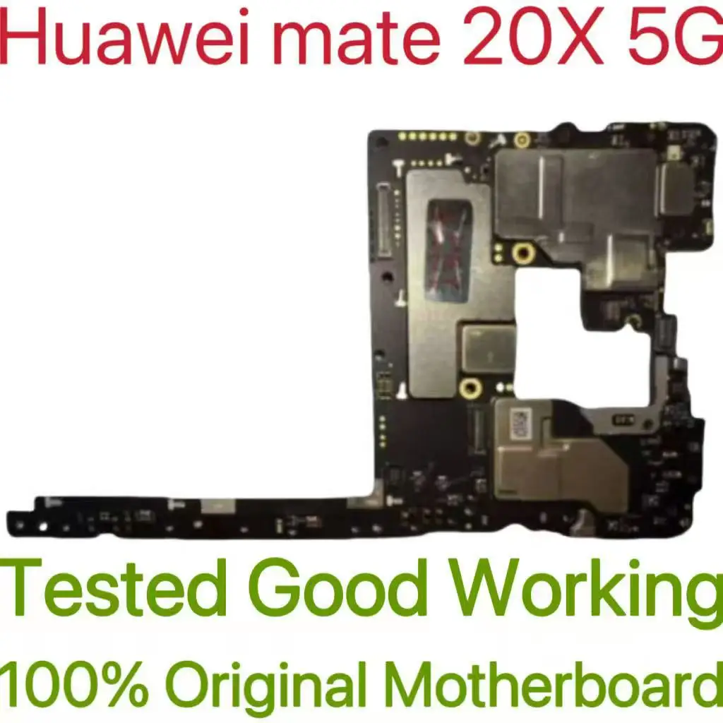 Global Version Original Unlocked Motherboard for Huawei mate 20X 5G Tested Circuit Plate Main Logic Board for Huawei mate 20X 5G