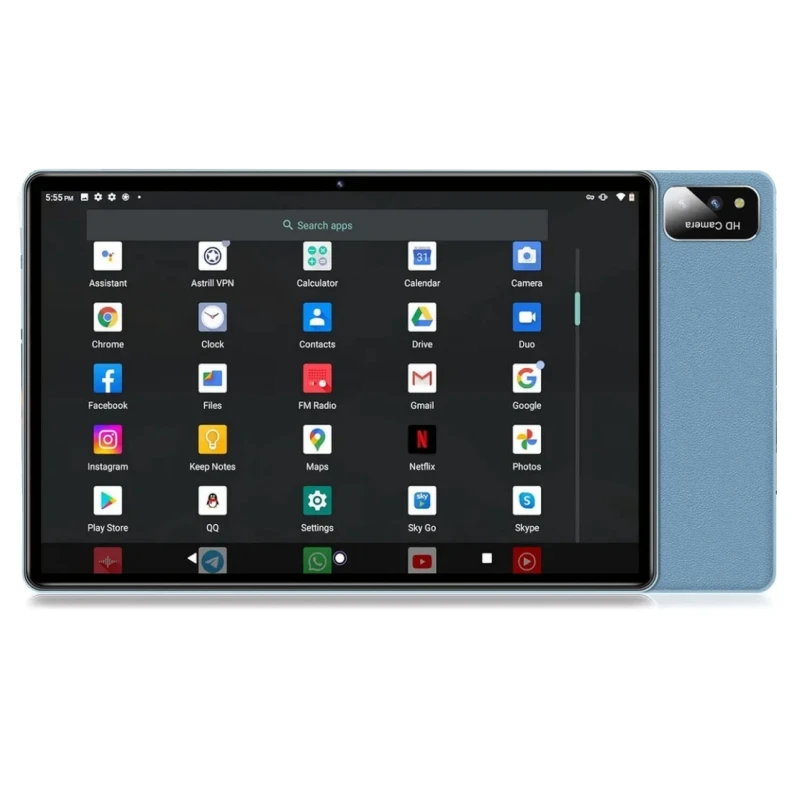10.1 Inch T10 Android 11 Tablet PC CPU RAM 4GB ROM 64GB S22 Sun50iw Processor, Cortex-A53 Dual Camera Type-C Octa-Core