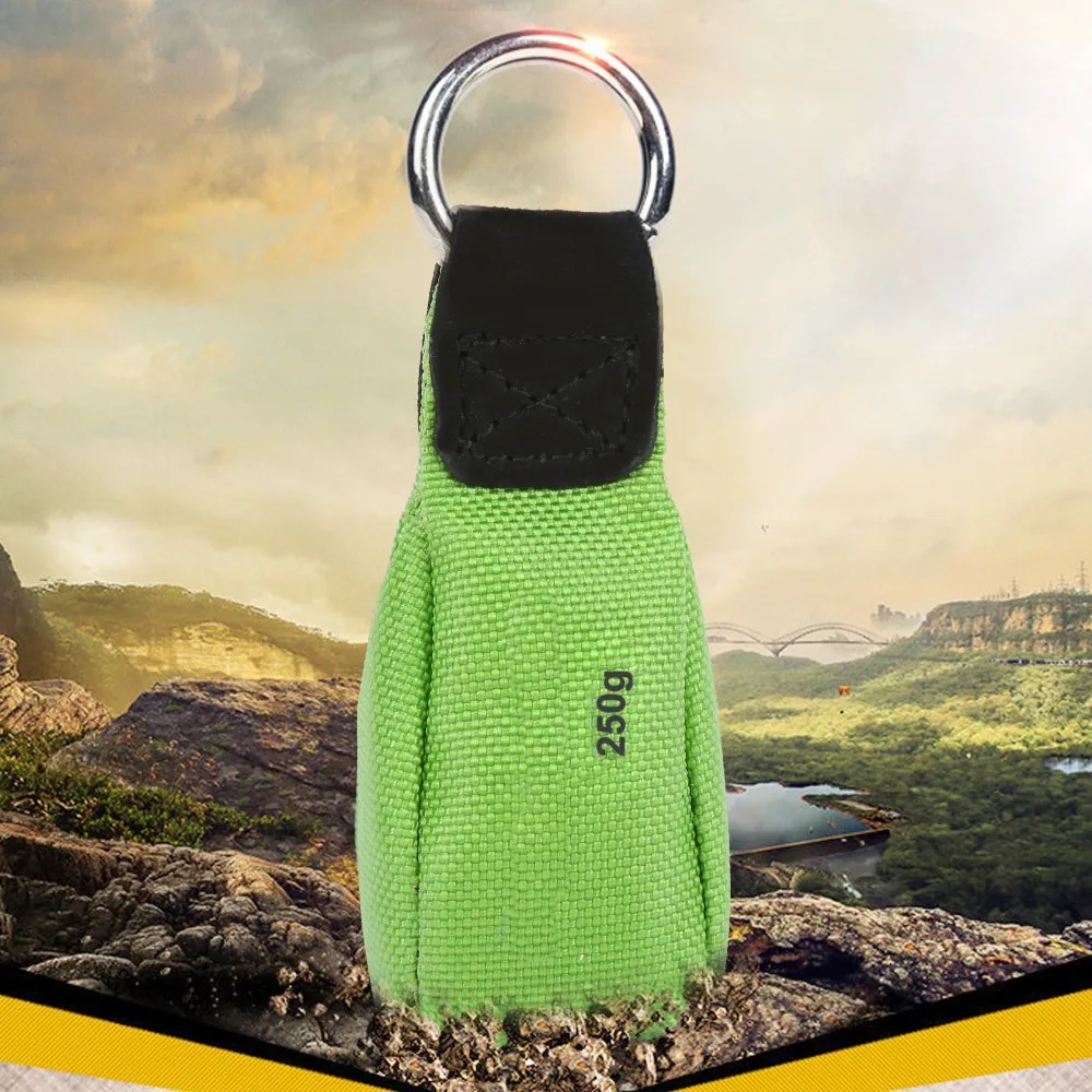 

Durable Multifunctional Arborist Throw Line Kit Nylon Lightweight Tree Climbing Throw Bag Throw Weight Bag Cave Exploration