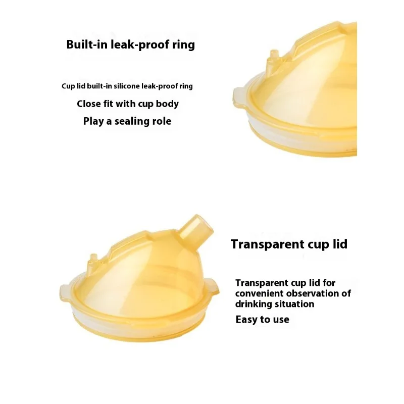 ผู้ใหญ่ผู้สูงอายุขวดน้ําไหล Anti-Choking ถ้วย Sippy ยาวนุ่มฟาง Bedridden ผู้ป่วย Leak-Proof ถ้วยฟางอัมพาต