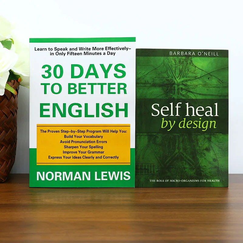 

《30 Days to Better English》+《Self heal by design》Helps English learner and health enthusiast master English improvement skills