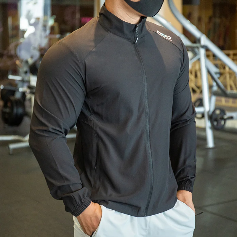 Chaquetas finas impermeables para hombre y mujer, abrigos deportivos de secado rápido para senderismo, baloncesto, correr, fitness, gimnasio, exteriores, rompevientos de piel, Verano