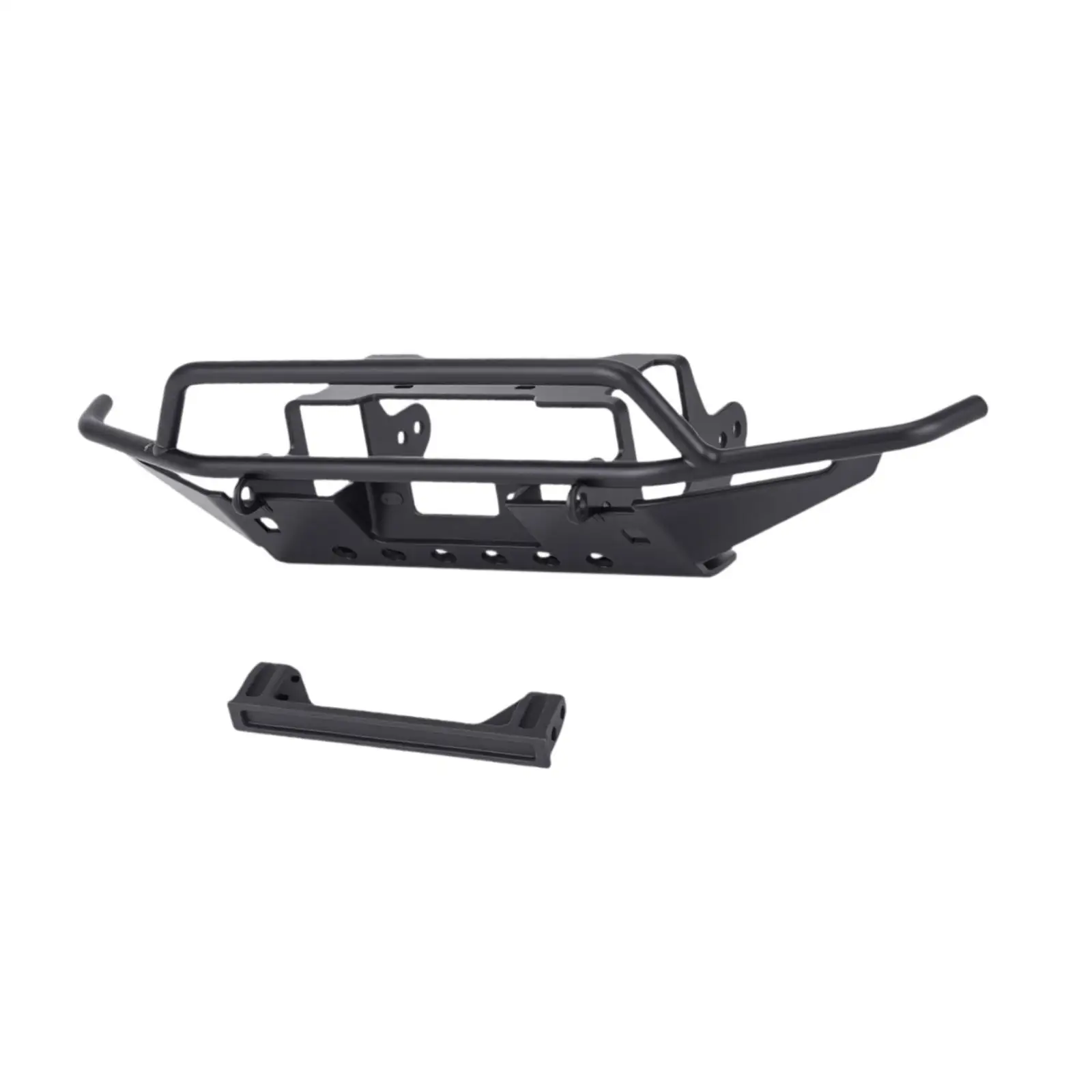 1 10 RC Chassis Front Bumper Nylon Stainless Steel Upgrade Part Rugged Trail Protector for RC Crawler Vehicle