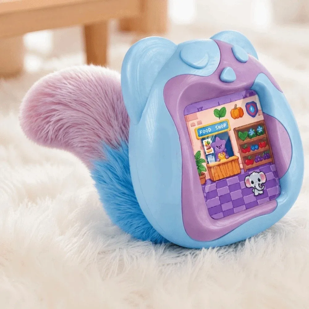 Machine Color Screen Virtual Pet Keychain Portable LCD Screen Pet Game Console Electronic Mini Mini Electronic Pet