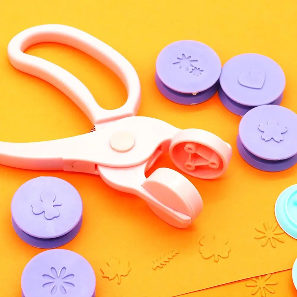 Manual 4/8 Patterns Knurling Machine DIY Embossing Process Paper Embosser Kids Toy Stationery Paper Knurling