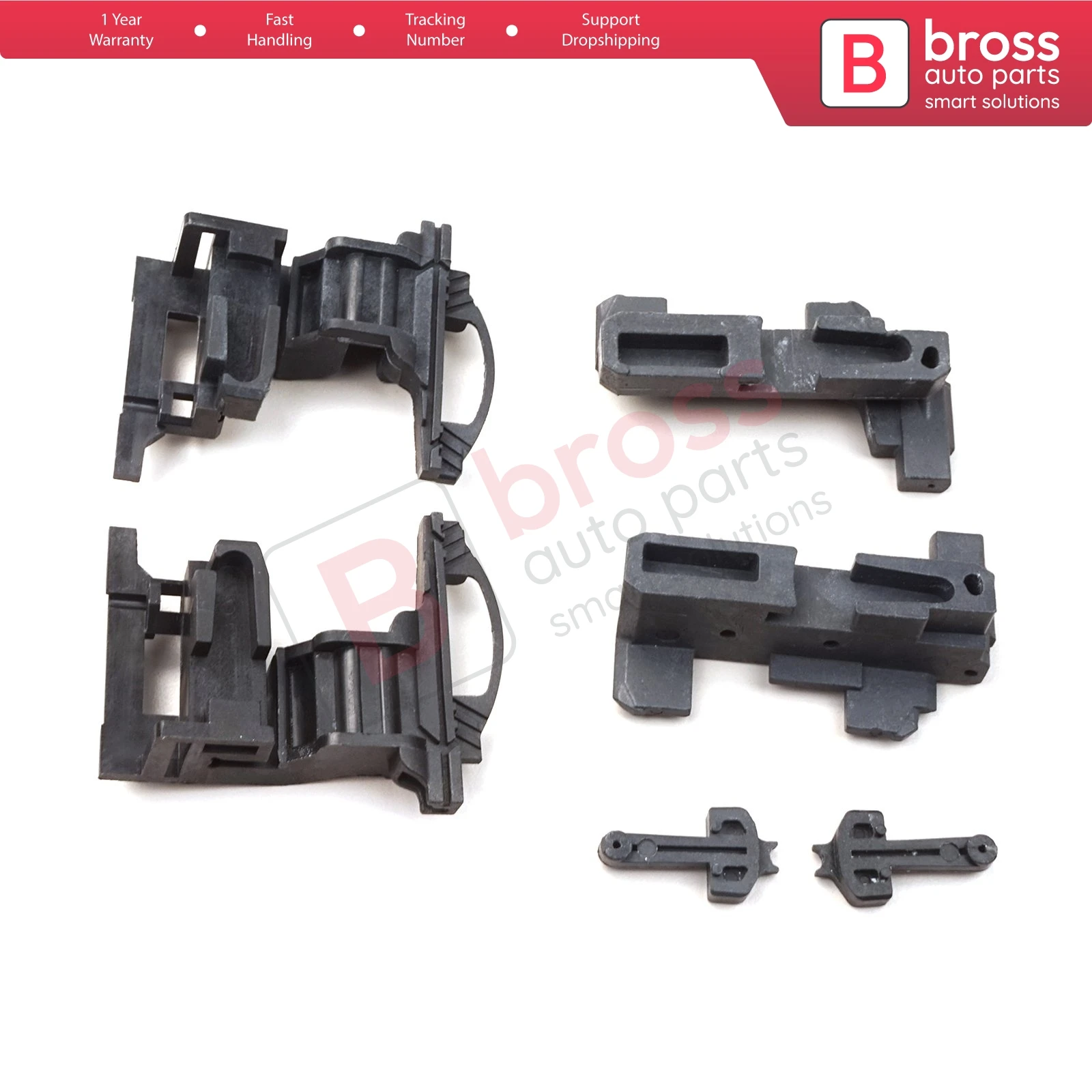 Bsr554 Schuifdak Rail Geleider Reparatie Plastic Clips Set 1697800244 Voor Mercedes A B Klasse W168 1997-2004 W169 2004-2012 W245 2005-11