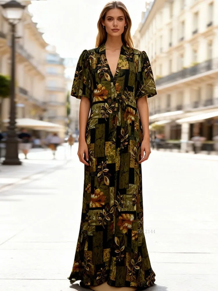 African Dresses For Women Vetement Femme Dashiki Abaya Maxi Dress Africa Clothes Dashiki Ankara Dresses 2026 Spring Autumn New