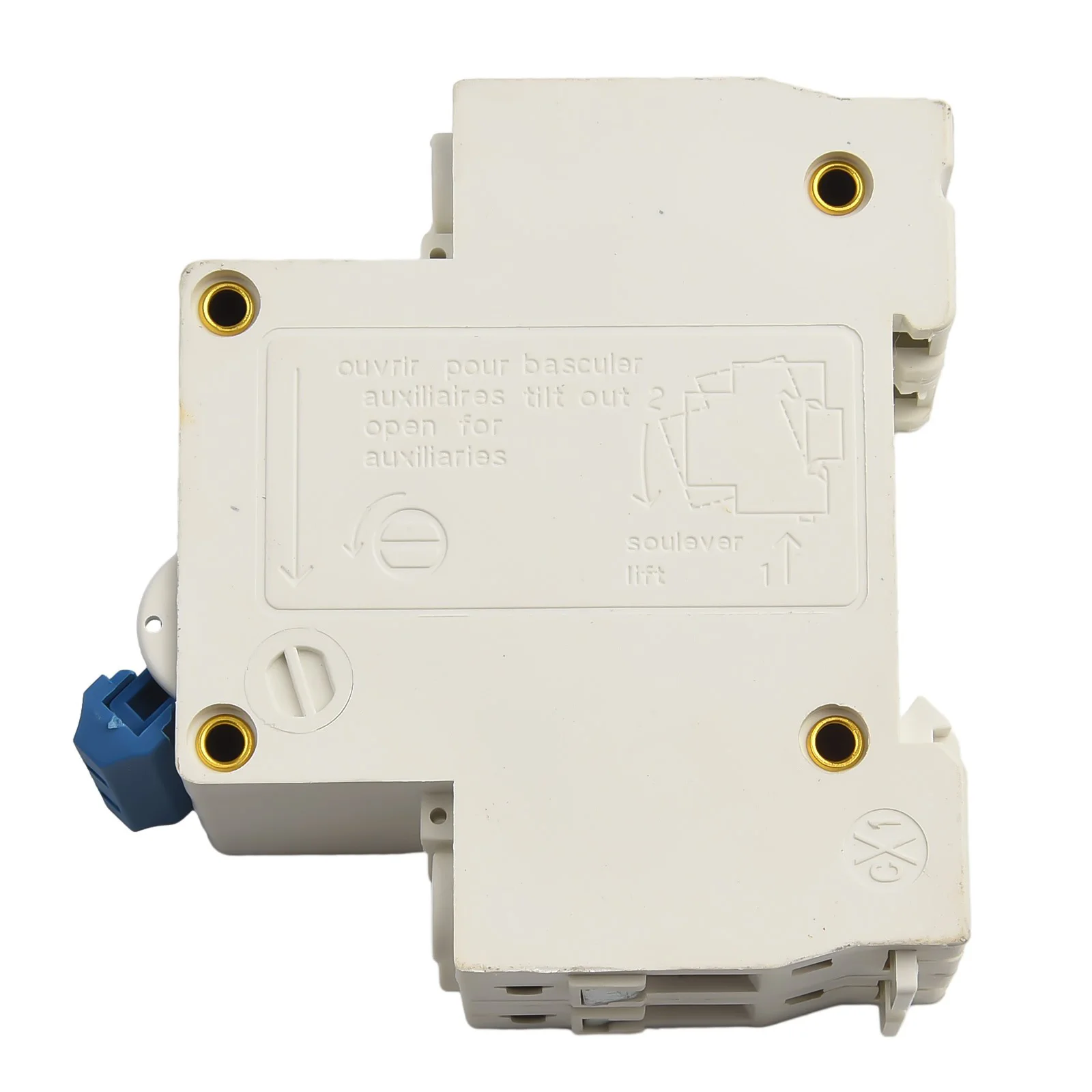 Accessories Circuit Breaker Air Switch Miniature Overcurrent Trip Type-C 16A/20A/32A/63A 220V DC Dual Connection