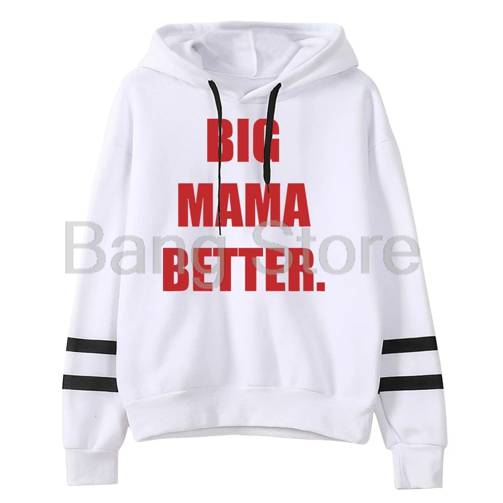 Latto Big Mama Pullover Hoodie Women Men Hooded Sweatshirt Fashion Long Sleeve Tracksuit