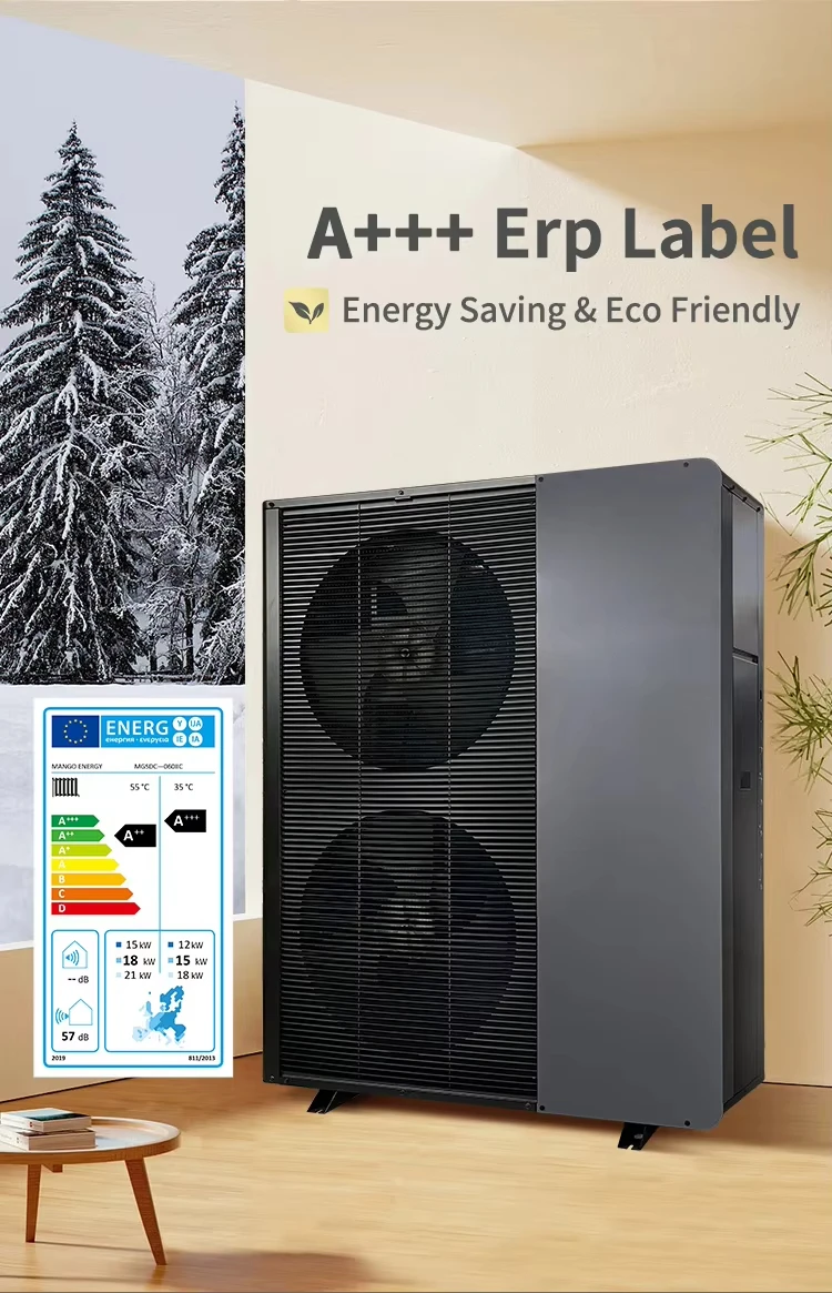 2024 New R32 23KW Air Source Monoblock Air To Water Heat Pump