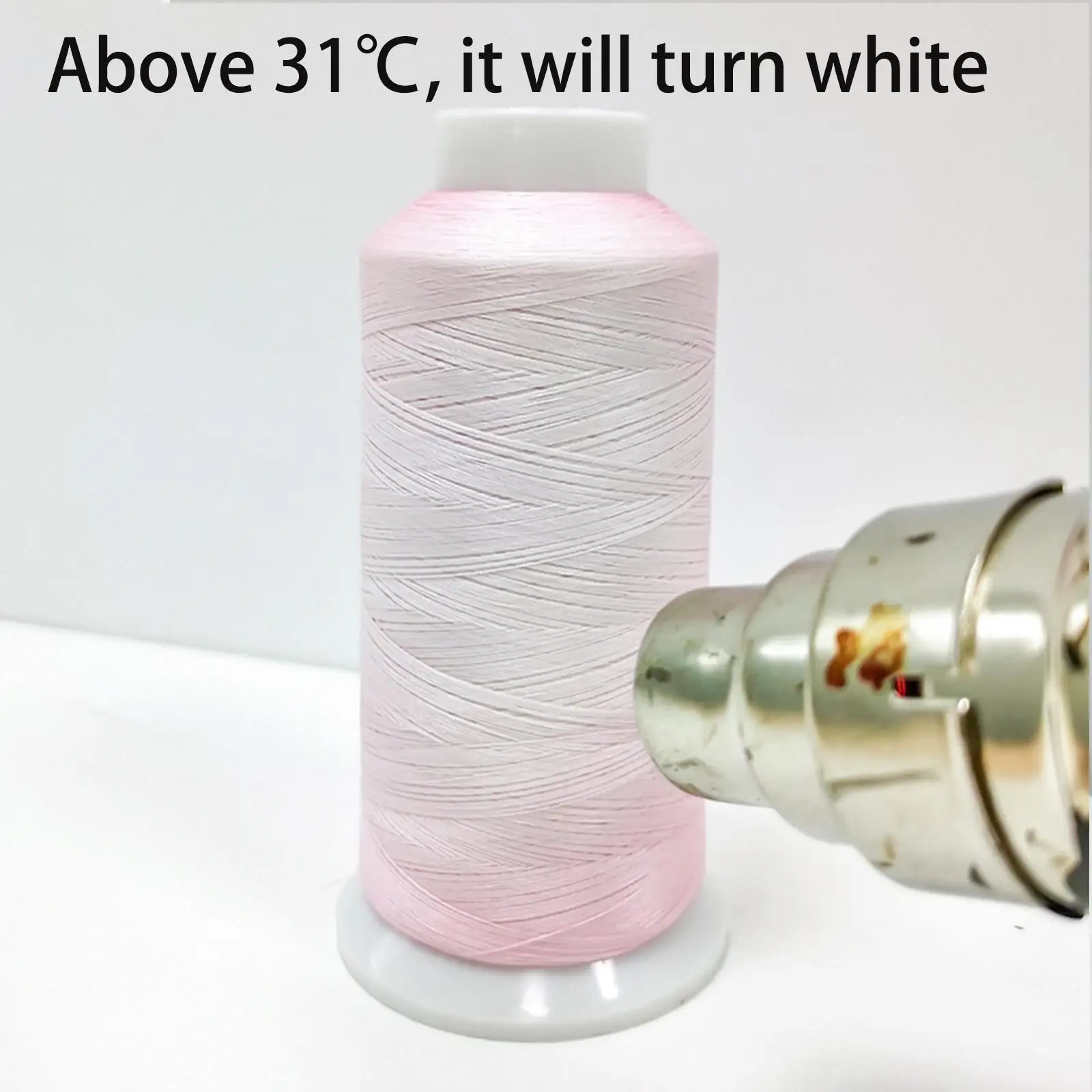 Embroidery Thread Color Shift Yarn Polyester for Machine Sewing Hand Stitch Knit Sweater Scarf Blanket