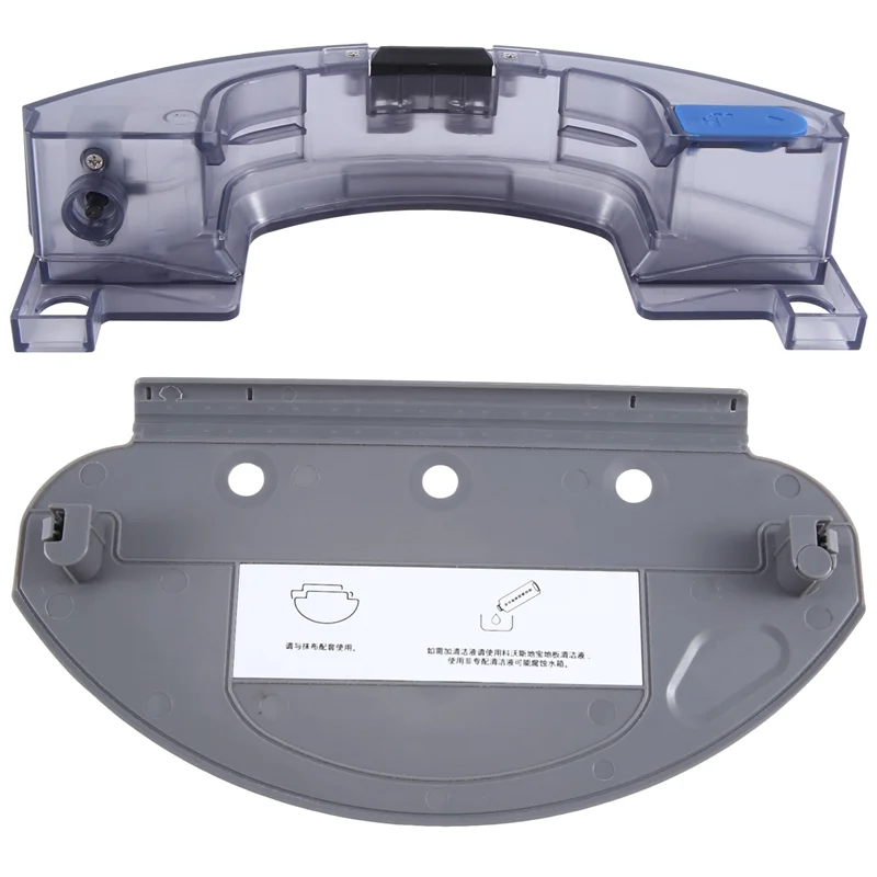 A69M-Kit Mengepel Seperti Yang Ditunjukkan Tempat Pel Tangki Air untuk Aksesori Penyedot Debu Ecovacs Deepot OZMO 920 950 T5