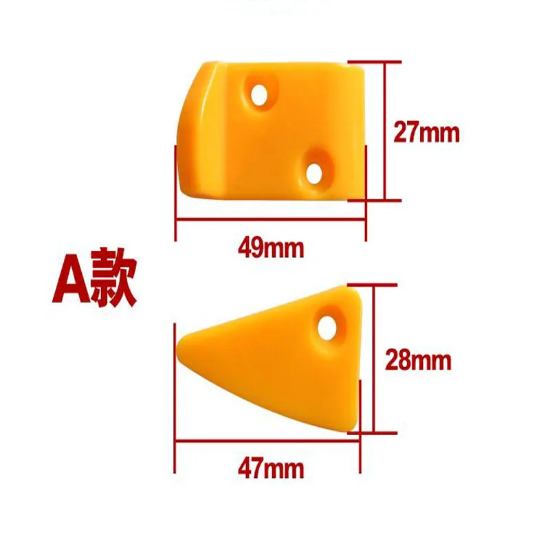 2PC Tire Picker Accessories Suitable For Ltalian Kogi Bird Head Pad A50 Wheel Hub Protection Pad Triangle Sheet