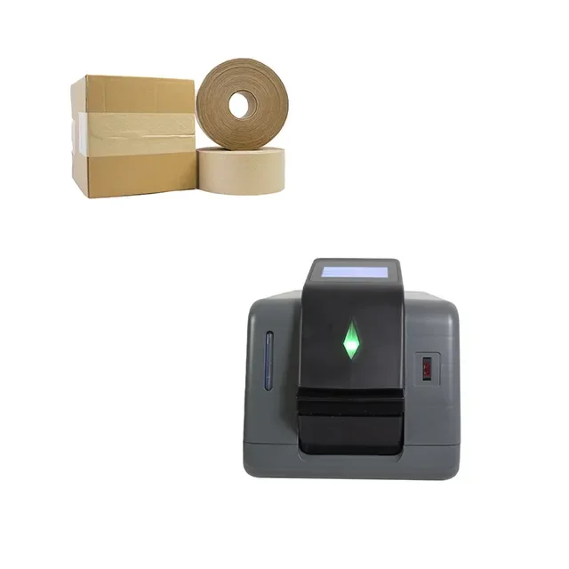 LinkAir المبيعات الساخنة القاطع الحياة 1000000 مرة التعبئة والتغليف التلقائي الرطب كرافت ورقة Gummed آلة المياه المنشط الشريط موزع #1