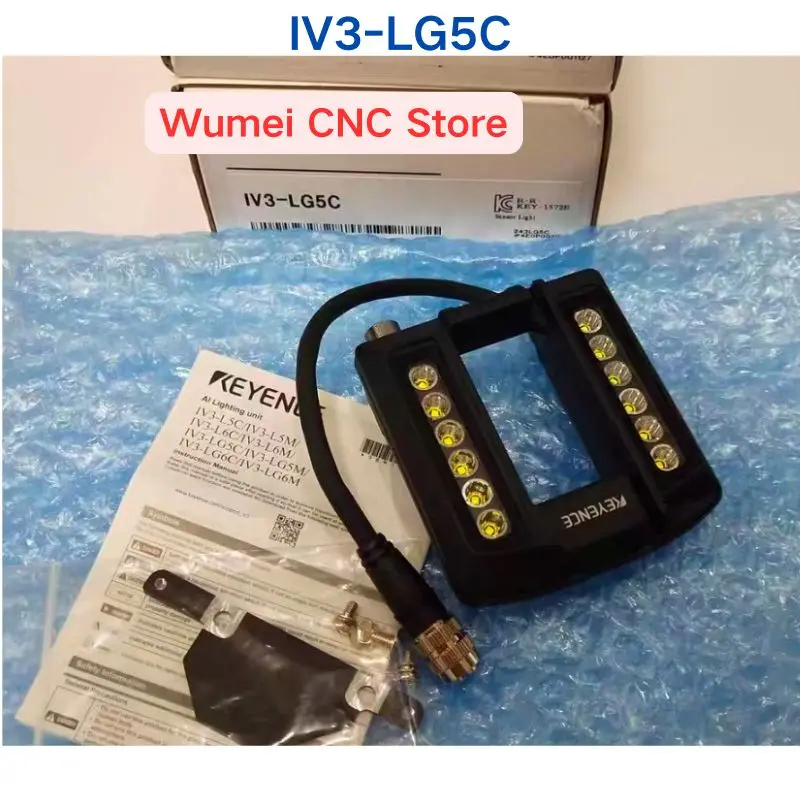 Brand new or used For Keyence camera light source，IV3-LG5C vision sensor