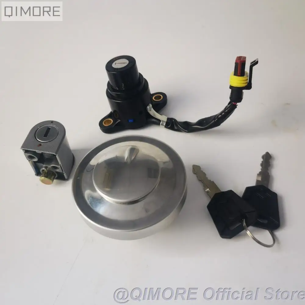 

Lock Set (Ignition Lock & Fuel Tank Cap / Steering Lock) for Motorcycle KEEWAY K-Light 202