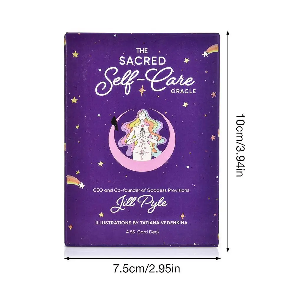 The Sacred Self-Care Oracle Popular Styles 55 Cards Decks