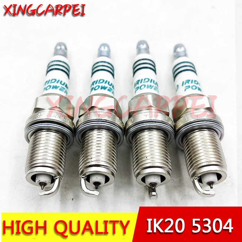 4pcs Iridium IK20 5304 Power Spark Plug For Toyota For Honda For Nissan For Mazda For Volvo Power Plugs