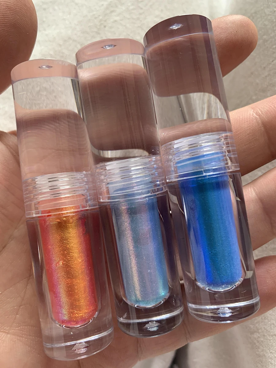 Private Label 22-color Chameleon Eyeshadow Custom Logo High-shiny Optical Highlight Liquid Diamond Shimmer Makeup Wholesale