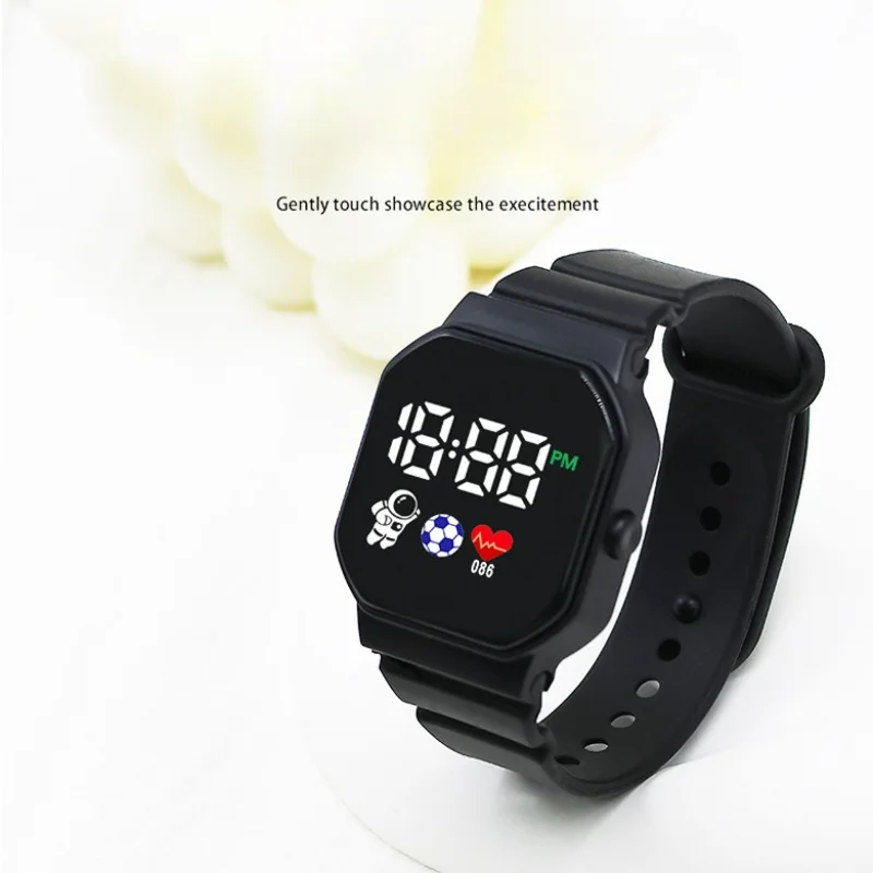 أزياء الأطفال الساعات LED الرقمية للأطفال للماء ووتش سيليكون الكرتون الإلكترونية ساعة اليد الرياضية على مدار الساعة هدايا الأطفال