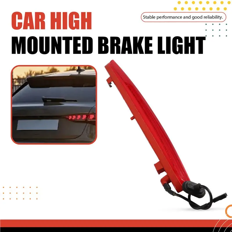 A98M High-Mounted Brake Light Third Auxiliary Brake Light For A1 A3 S3 8V Sportback Lim Quattro 2011-2020