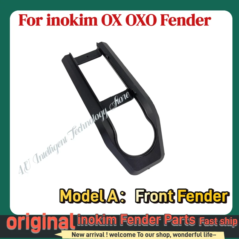 Original Front Fender for INOKIM OXO OX Electric Scooter Mudguard Spare Parts Wheel Cover Tire Plastic Guard Spare Parts