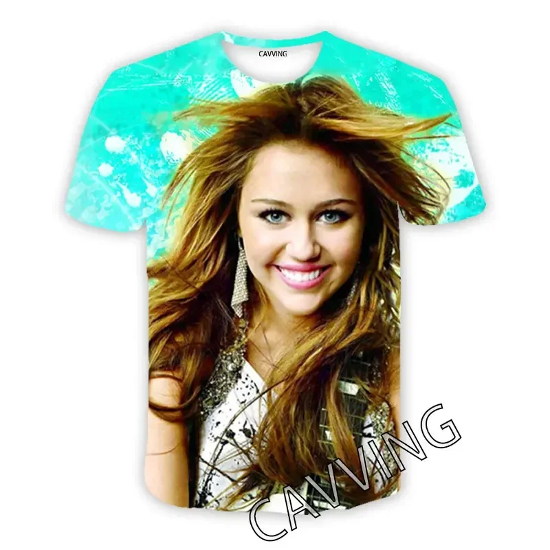 Miley Cyrus  3D Printed  Casual T-shirts Hip Hop Tee Shirts Harajuku Styles Tops Fashion Clothing  for Women/men