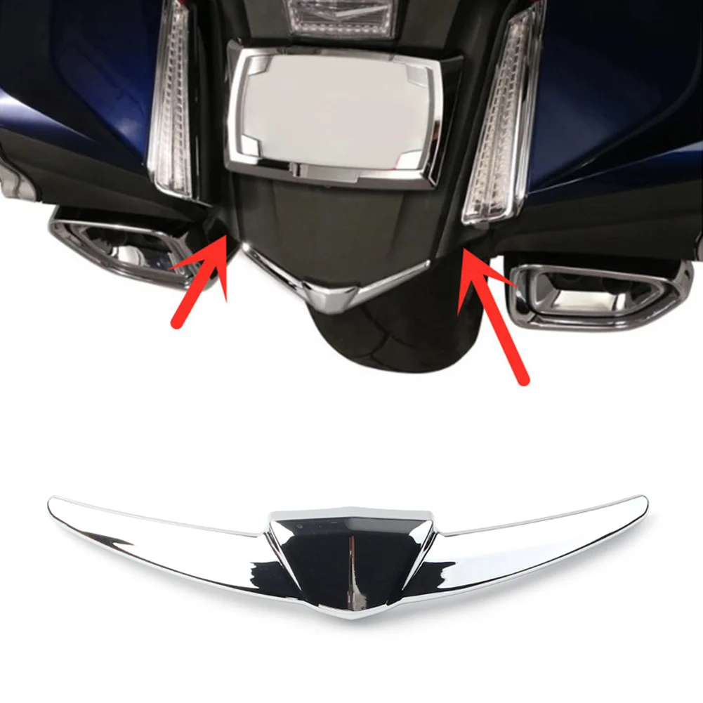 Chrome ABS Motor Rear Fender Tip Accent Trim For Honda Goldwing 1800 2018 2019 2020 GL1800 Gold Wing 2018-up