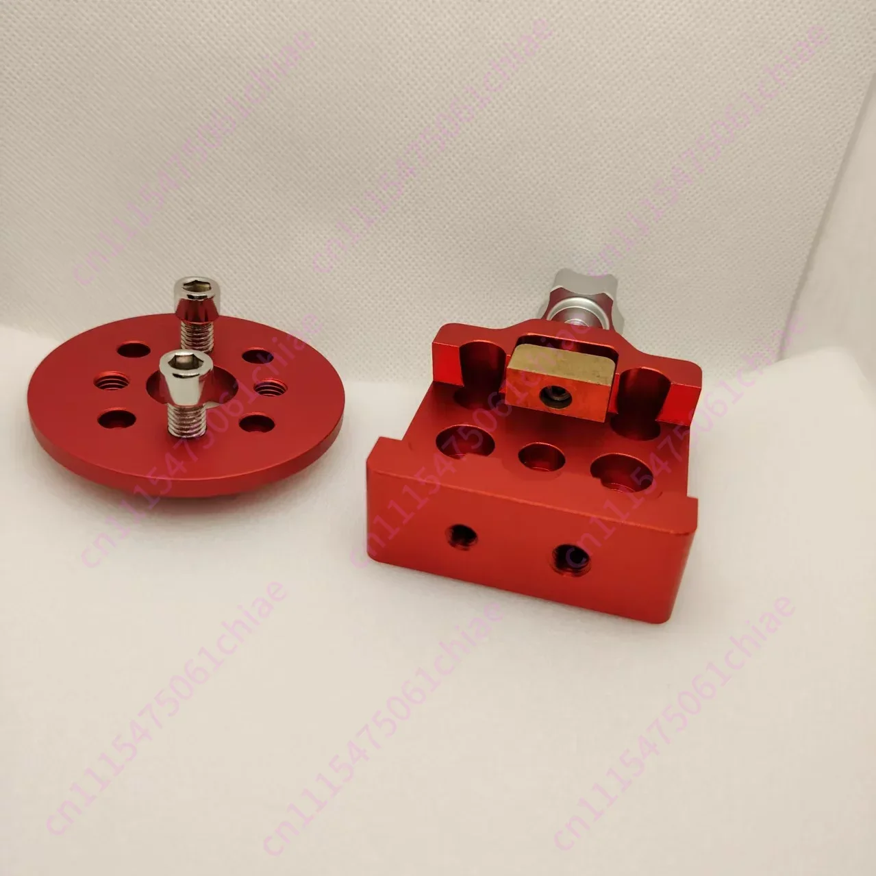 Equatorial Instrument Modification Component with Intact Locking Dovetail Groove and Adapter Plate