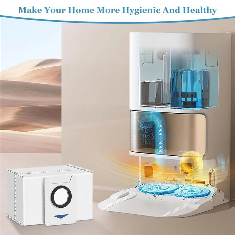 

A7THK-Vacuum Cleaner Bags Accessories For Ecovacs Deebot X1 Omni / T20 Omni, Replacement Parts Vacuum Cleaner Bags