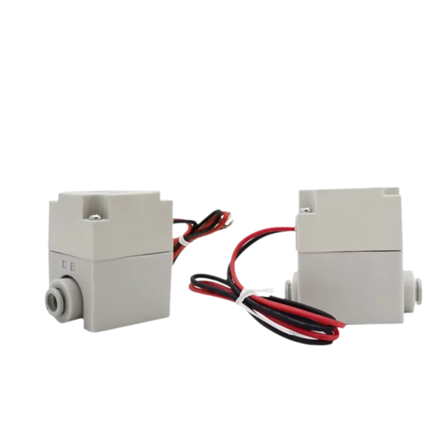 2 Way Plastic Pneumatic Solenoid Valve VQ21A1-5G/5GZ-C6/C8 2 Position 2 Port Air Control Valve