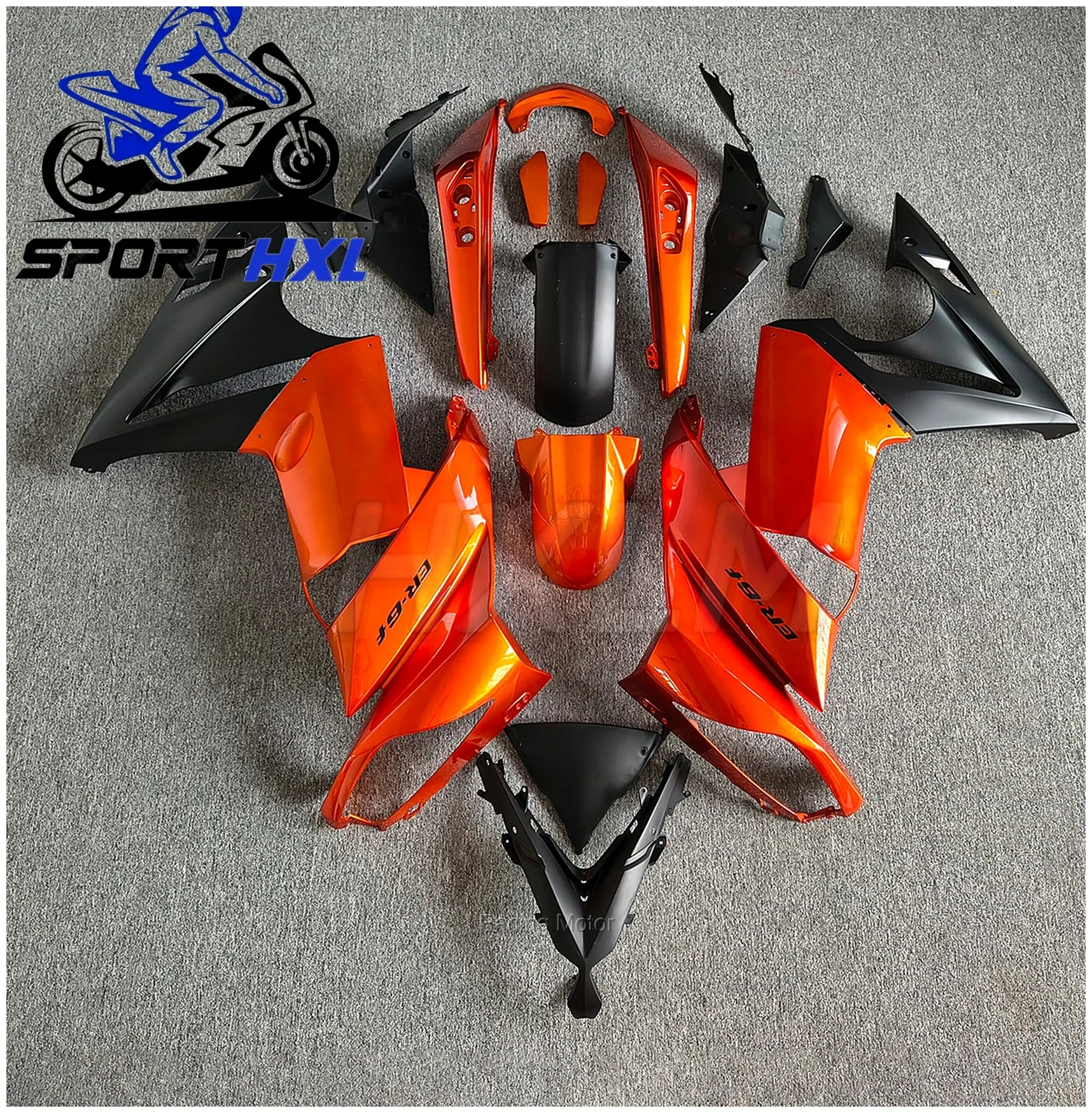 Fit For kawasaki Er6F 2009-2011 Motorcycle Accessories Shell Fairing Kit Set Classic style | Racing Motor Store