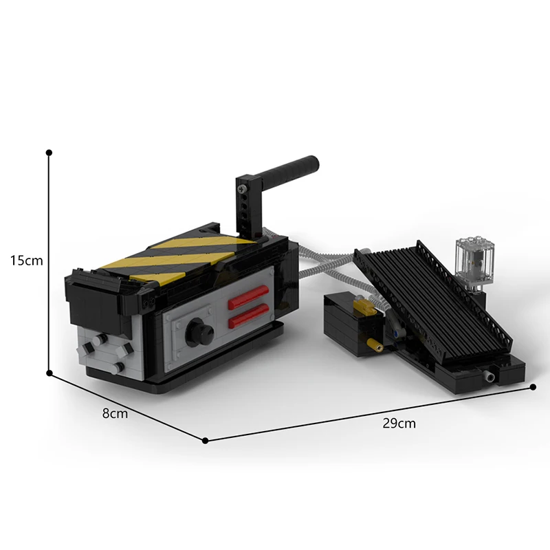 997PCS Classic Movie Series Ghostbustersed Building Blocks Assembly Ghost Trap MOC-177421 for Family and Friends Holiday Gifts