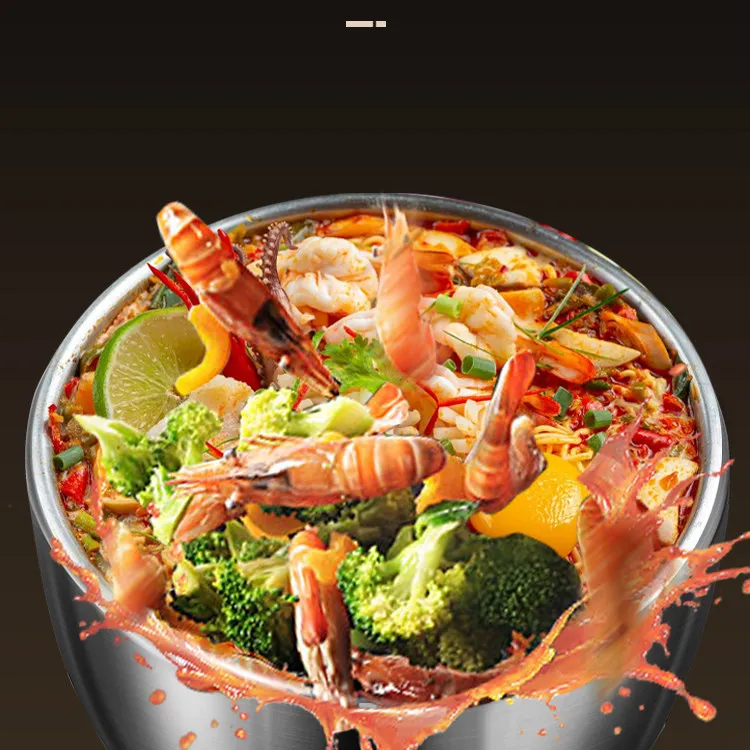 Multifunctional Noodle Boiler Commercial Gas Electric Cooker Energy Saving Halogen Stew Pot