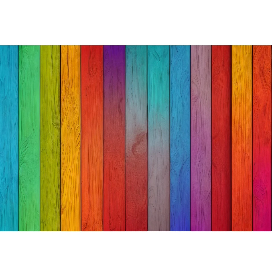 Vintage bunte Holz Hintergrund Holz Textur Boden Baby Kinder Geburtstag Party Hochzeit Fotografie Hintergrund Fotostudio Requisiten