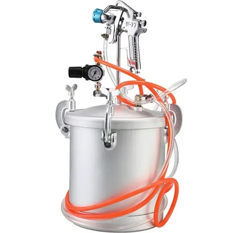 2025 New Water Drum Paint Spray Gun Latex Paint Sprayer Paint Coated Sand Blast Snatch Pressure Barrel