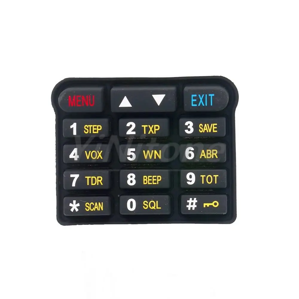 

UV-9R plus walkie-talkie numeric keypad repair parts DIY material Walkie Taklie UV9R plus Numeric Keypad Keyboard For baofeng